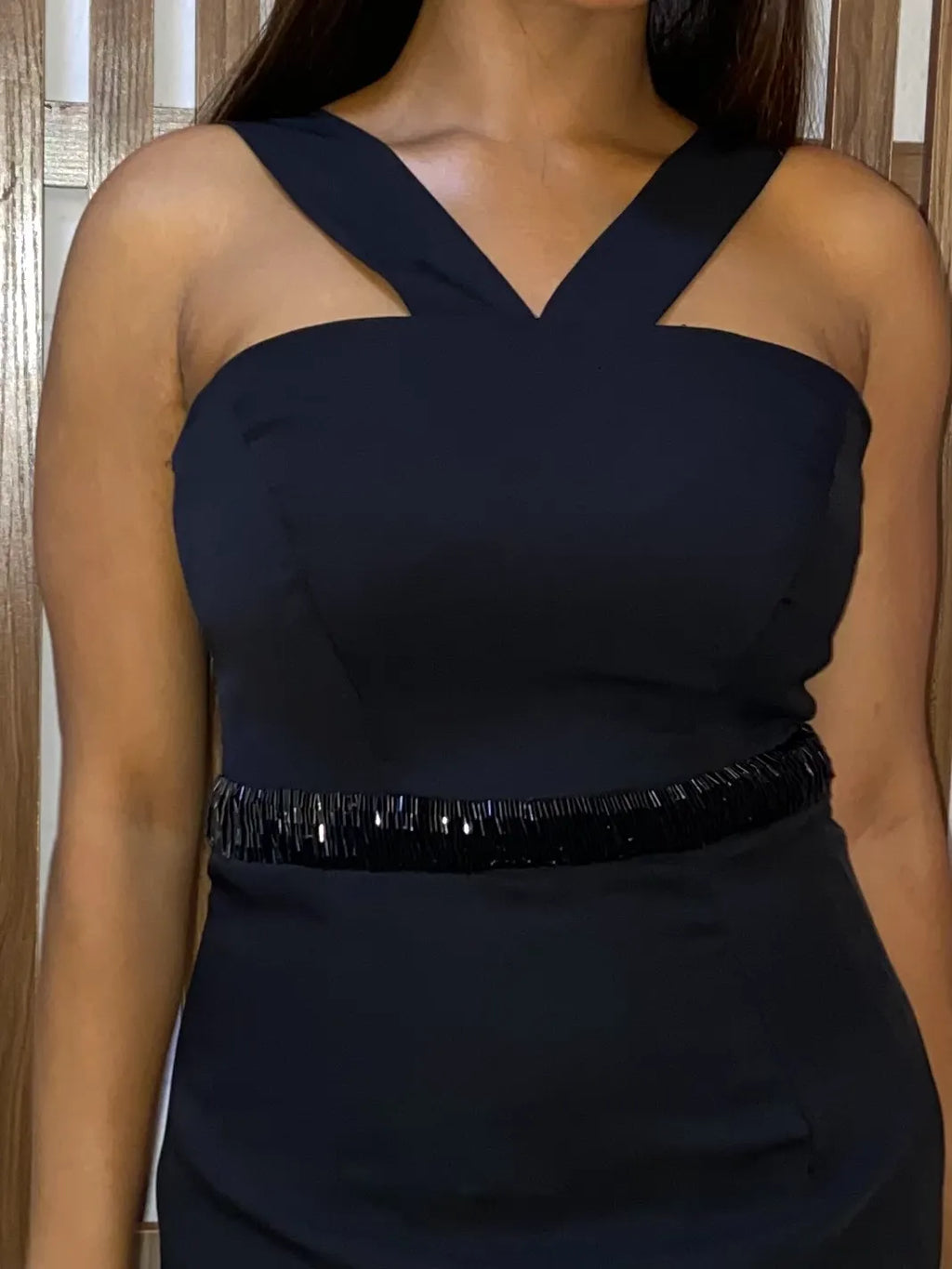 HAND-BEADED AZARIA DRESS